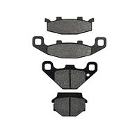 JKSM Motorcycle Brake Pad Road Passion Motorcycle Brake Pads Disks Front Rear For KAWASAKI ZR250A For Balius ZZR250 EX250H EX500D For Ninja GPZ500S EX500D Disc Brake Pad (Color : Front and Rear)