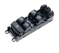 JKSM Power Window Master Control Switch For Land Rover, Discovery 4, Freelander 2, Range Rover Sport, Black, Push Button Actuator, Manual Operation