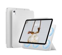 JKSML Magnetic Case for iPad (A16) 11th Generation 11 Inch (2025),iPad 10th Gen 10.9 inch (2022),Anti-Scratch Soft TPU Back Cover | Auto Sleep/Wake | Ultra-Light Design for Office/College (Gray)