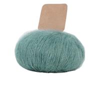 JKUHA Mohair Blended Yarn, 20g/ball Segment Dyeing Gradient Fine Wool, DIY Handmade Knitting Crochet Yarn(Turquoise Green)