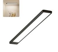 jkuyfar Smart Magnetic Induction Rechargeable LED Light, Indoor Sensor Light, Three-Colour Dimming, Long-Lasting Battery Life, Suitable for Kitchens, Wardrobes, Cupboards and Studios (White)