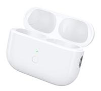JKV Replacement for AirPod Pro 1st & 2nd Gen Wireless Charging Case, Only Compatible with Air Pod Pro 1 2 Generation Charger Case with Blue Tooth Pairing Sync Button, with Sleep Function, no Airpods