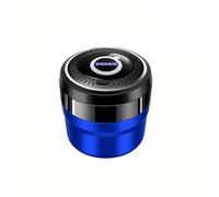 JKVTED Car Ashtray for Volvo XC40, Car Ashtray with Lid Smell Proof Car Ashtray with Led Lights Sealed, Flame Retardant, Large Capacity Ashtray,C