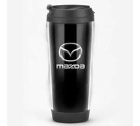 JKVTED Car Travel Mug for Mazda CX-5, Coffee Cup in Logo Design Stainless Steel Thermal Mug Vacuum Flask Travel Mug for Cold or Hot Drinks,A