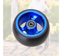 JKXLSLAX Blue Wheelchairs Caster Wheelchair Front Wheels Wheelchair Replacement Wheels Replacement Casters for Rollators Seniors(Blue,100 mm/4in)