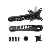 JKY MTB Crankset, 24mm Hollow Spindle, 104/64 BCD, Aluminum Bike Crank Arms | 170/175 mm lengths with 32T-38T narrow-wide chainring options; supports compatible 1X or 2X drivetrain setups.