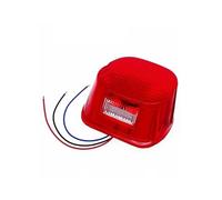 JKYWOL Brake Tail Light 1pc Motorcycle LED Tail Brake Light License Plate Light Rear Stop Universal FOR Dyna FOR Sportster XL833 FOR Softail FOR Touring