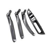 JKYWOL Car Interior Door Handle 4pcs Set Car Interior Door Armrest Pull Handle Cover Trim Set for X5 for X6 E70 E71 E72 2007-2014