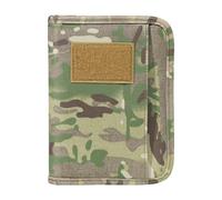 JKYWOL Outdoor Ring Binder, Military Notebook Binder, A6 Ring Binder, Notebook Binder, Weatherproof Tactical Notebook with 80 Sheets of Loose Leaf Paper