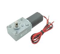 JL-4058 7-Type Turbo Worm Full Metal Gear electronic starter DC 12V 18V 24V 44RPM Slow Speed Large Torque Reduction electronic starter DIY Turntable EFDSVUHE