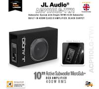 JL Audio ACP110LG-TW1 10" 400W Active Subwoofer MicroSub+ DCD Amp Ported Box