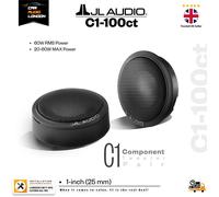 JL Audio C1-100CT 1" 25mm Car Component Tweeters & Crossovers Pair 60w RMS