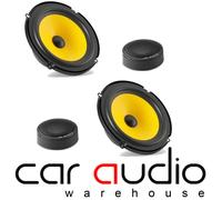 JL Audio C1-650 C1 Series 6.5" 16.5cm Component Car Door Speakers 50w RMS Pair