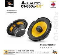 JL Audio C1-650X 16cm 165mm 450 Watts 2 Way Yellow Cone Car Door Shelf Speakers