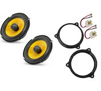 JL Audio C1-650X Vauxhall Vivaro 2014-2018 Front Door Speaker Upgrade Kit