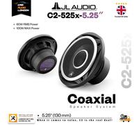 JL Audio C2-525X 5.25" 13cm Coaxial Car Speakers 60W RMS 4 Ohm Pair