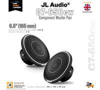 JL Audio C7-650cw 6.5" High-End Component Woofer Speaker Pair 250W RMS