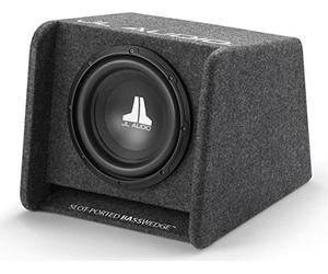 JL Audio CP110-W0v3-600 WATTS BassWedge™ slot-ported enclosure with one 10" W0v3 subwoofer