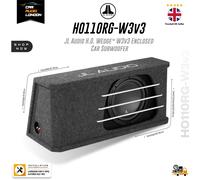 JL Audio HO110RG-W3V3 - 10" Wedge Enclosed Car Sub Subwoofer 500w RMS High SQ