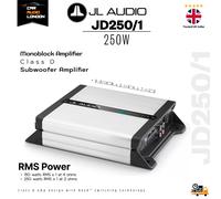 JL Audio JD250/1 JD Series Monoblock Amp Class D Subwoofer Amplifier 250w RMS