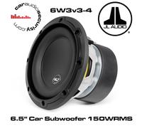 JL Audio 6W3v3-4 Car Audio 6.5" (165 mm) Subwoofer Driver 150 W RMS