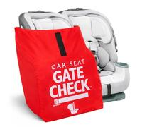 JL Childress Gate Check Bag for Car Seats for Newborn and Above (Red)