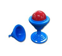 JL Corp.Ball and Vase Magic Trick Set, Red and Blue, 7.5cm Height Classic Illusion Prop, Close Up Props Gimmick