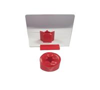 JL Corp. Heart-Circle-Star Illusion (Mirror Effect Magic Prop) Mirror Reflection and Visual Symmetry Principle