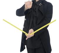JL Corp. Standing Rope, Yellow Magic Trick Rope Magic Tricks Stiff Rope Flexible Comedy Stage Close up Trick Illusion Gimmick Props for Comedy Stage Beginner