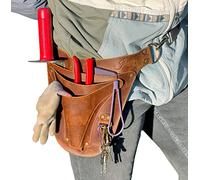 JL Gardenet Garden Tool Belt, Handmade Premium Leather with Pouches Pockets Holster for Women & Men, Gardeners, Florists, Electrician, Carpenter, Flower Farmer, Landscaper, Construction