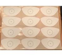 JL Golf Choose quantity & Driver or iron club face impact stickers strike labels (Driver/wood, 500)