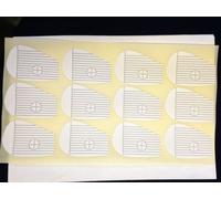JL Golf Choose quantity & Driver or iron club face impact stickers strike labels (Iron, 250)