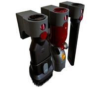 JL House Pack of 3 Accessories Wall Mount Accessories Holder Compatible with Dyson V15 V11 V10 V8 V7 Vacuum Cleaner, Attachment Holder Organiser