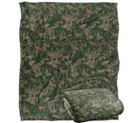 Jl-Jp Big Game Deer Moose Hunting Pattern 2 Silky Touch Super Soft Throw Blanket 152 X 127 cm