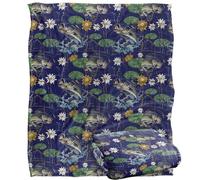 Jl-Jp-Jq Bass Fishing Tiki Silky Touch Super Soft Throw Blanket 152 X 127 cm