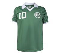 JL Sport Pele Edson Arantes do Nascimento Retro NY Cosmos Football League Kids Green 10 Jersey - 9-10 Years