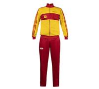JL Sport Soviet Union CCCP USSR Ivan Vasilyevich Drago Full Tracksuit Jacket Pants Retro Boxer Top (as8, alpha, m, regular, regular)