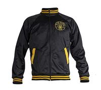 JL Sport St. Pauli Black Ultras Skull Crossbones Punk Activist Jacket Football Tracksuit Top - L