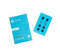 JLab Audio Cloud Foam™ Mnemonic Universal Earbud Tips - 4 Pairs Comfortable In-Ear Tips For Any Brand of Earbuds - All Day Comfort, Custom Fit For a Better Listening Experience