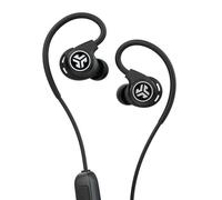 JLab Audio Fit Sport Wireless Neckband Ear Hooks Headset Black