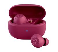 JLab Audio Go Pop Anc True Wireless Stereo Fuchsia Earbuds with Charging Case