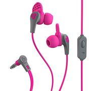 JLab Audio JBudsPRO Premium in-Ear Earbuds with Mic, Guaranteed Fit, Guaranteed for Life - Pink