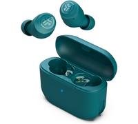 JLab Go Air Pop True Wireless Earbuds, In Ear Headphones, Bluetooth Earphones, Ear Buds with 32H Playtime, Bluetooth Earbuds with Microphone, USB Charging Case, Dual Connect, EQ3 Sound, Teal
