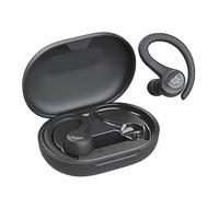 JLab Go Air Sport Running Headphones - Bluetooth Earbuds, Graphite | True Wireless Bluetooth, Hook Over Ear Earbuds for Sports & Gym, 32+ H Playtime, IP55 Sweat-Resistant, EQ3