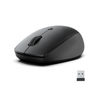 JLab Go Bluetooth Mouse, Battery Powered Wireless Mouse - Tri-Mode (BT 5.0/5.0/2.4Ghz) with USB-Dongle, Ergonomic, Compact Multi Device Silent Mouse for Laptop, PC, Computer, iPad, Mac, Tablet
