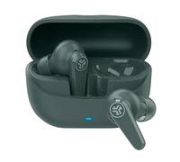 JLab Go Pods ANC Earbuds - Hybrid Active Noise Cancelling Bluetooth Earphones, 26+ Hr Playtime Wireless In Ear Buds, IP55 Sweat-Resistant, Custom Sound via App, Multipoint & Clear Calls, Sage