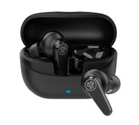 JLab Go Pods ANC Earbuds - Hybrid Active Noise Cancelling Bluetooth Earphones, 26+ Hr Playtime Wireless In Ear Buds, IP55 Sweat-Resistant, Custom Sound via App, Multipoint & Clear Calls, Black