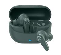 JLab Go Pods ANC Earbuds - Hybrid Active Noise Cancelling Bluetooth, Sage | 26+ Hr Playtime Wireless In Ear Buds, IP55 Sweat-Resistant, Custom Sound via App, Multipoint & Clear Calls