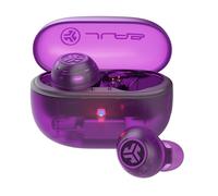 JLab Go Pop ANC Headset True Wireless Stereo (TWS) In-ear Calls/Music Bluetooth Purple, Transparent