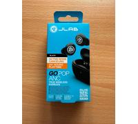 JLab Go Pop Wireless Active Earphones, Black - Brand New